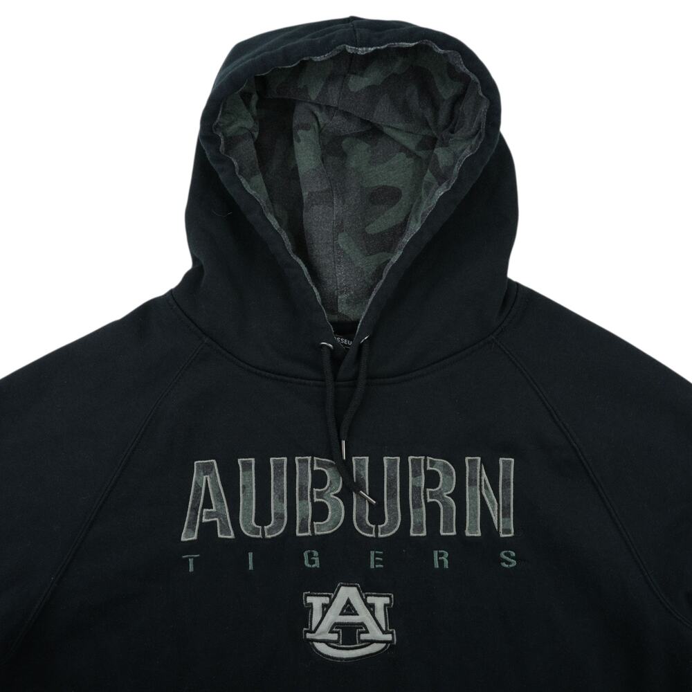 Auburn Tigers Hoodie Mens XL Black Green Camo OHT Military‎ Colosseum Pullover